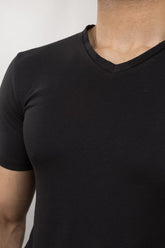 Black Basic Tee JVN-SIG-D022